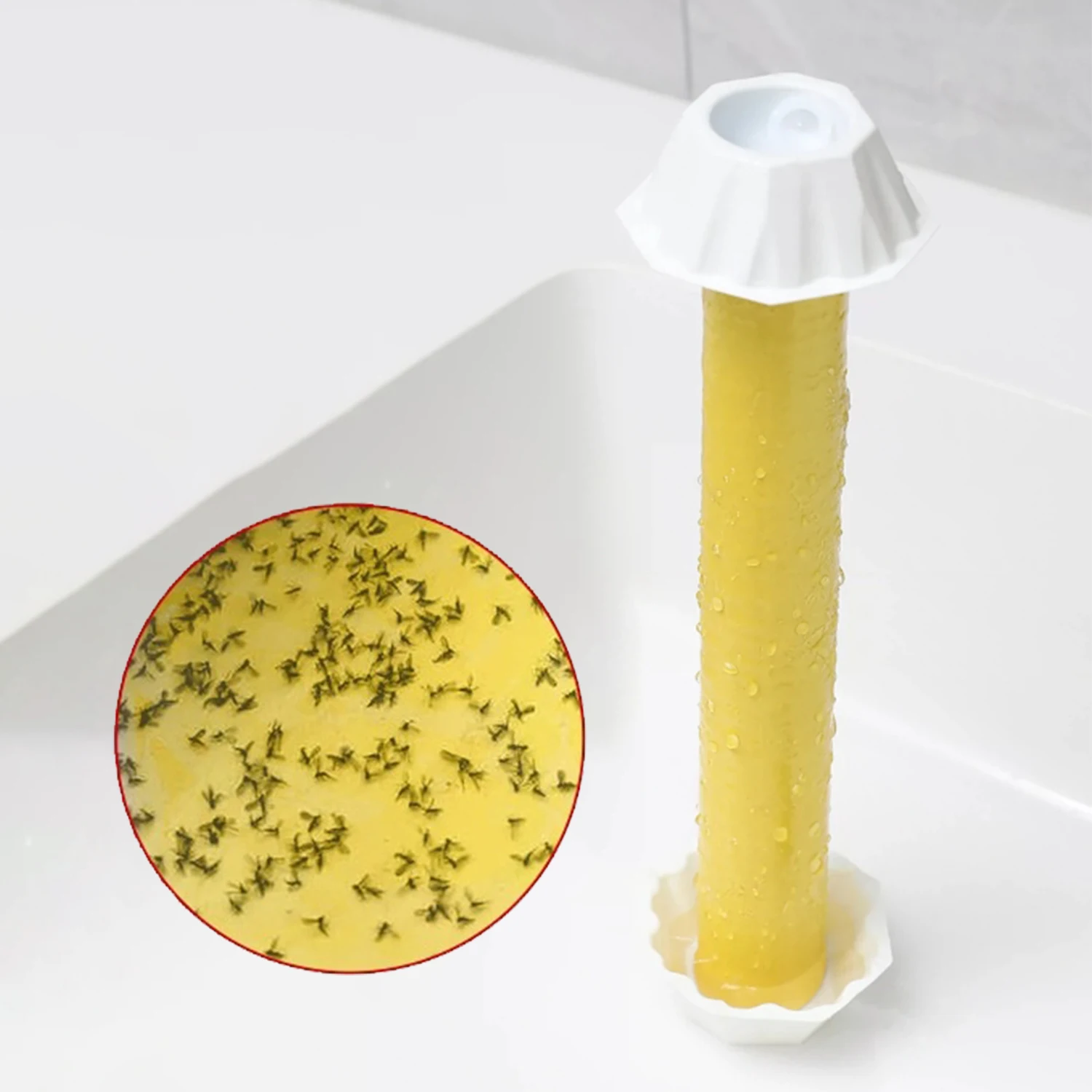 10 шт. супер липкая ловушка для фруктовых мух подвесная вредителей маленькая в