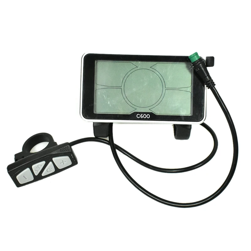 5S протокол 24V 36V 48V LCD C600 большой 4-дюймовый дисплей для электрического велосипеда с