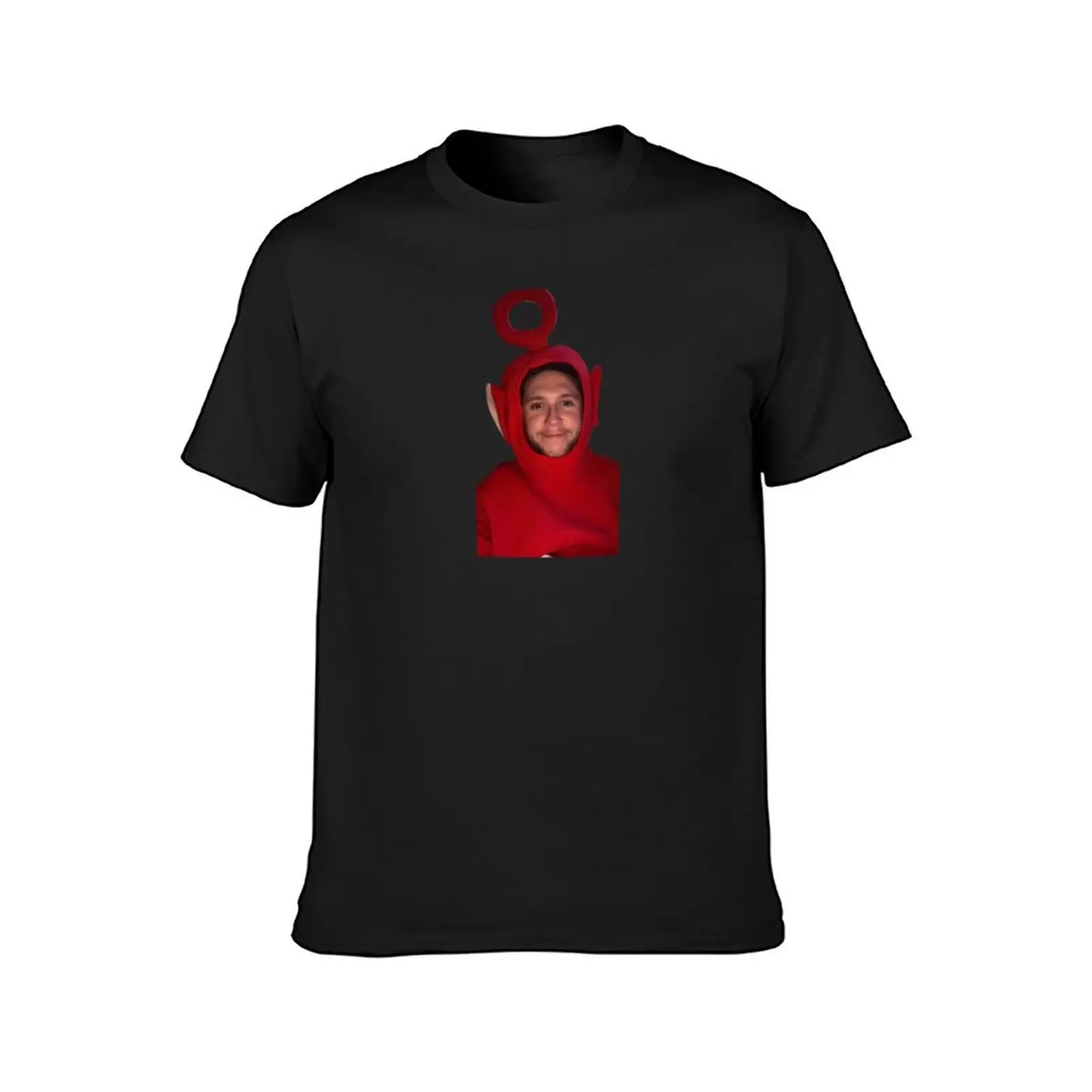 Футболка Niall Horan as red teletubby летние топы аниме одежда быстросохнущие мужские