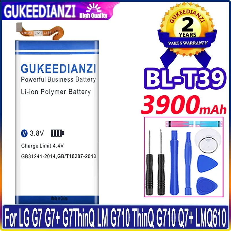Аккумулятор для LG V20 H990 V30 V30+ V30A V40 V50 V60 ThinQ 5G LM-V500 LMV600VM Q8 2018 G6 G600 G7 G7+ G710