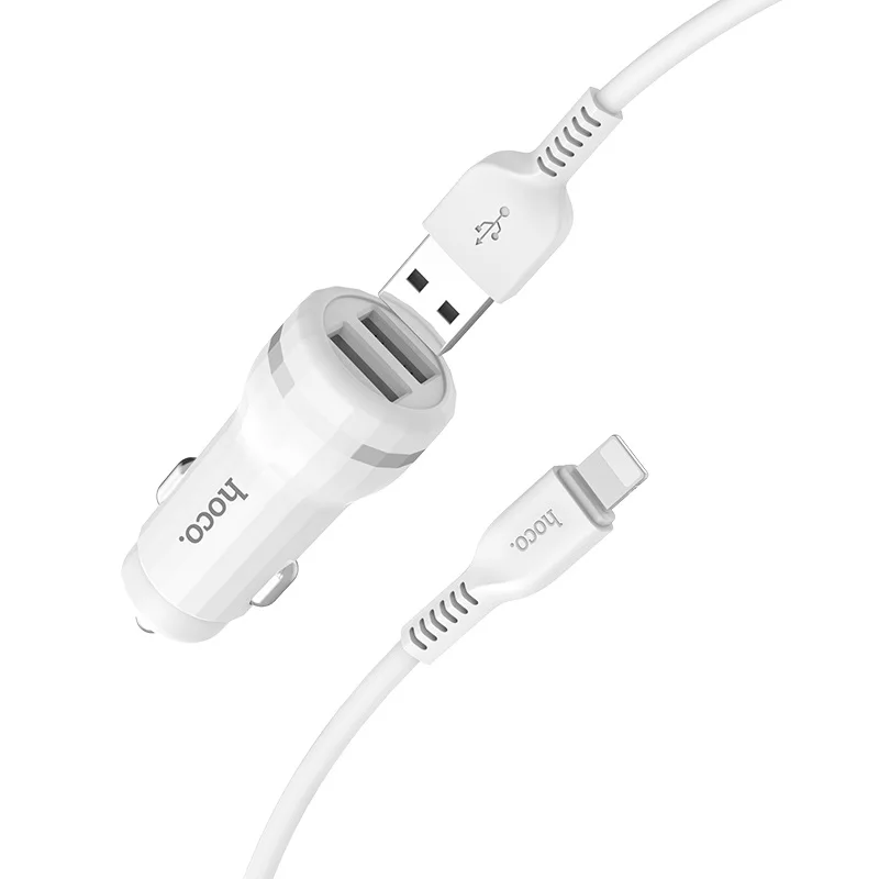 АЗУ 2USB 2 4A для Apple 8-pin Hoco Z27 | Мобильные телефоны и аксессуары