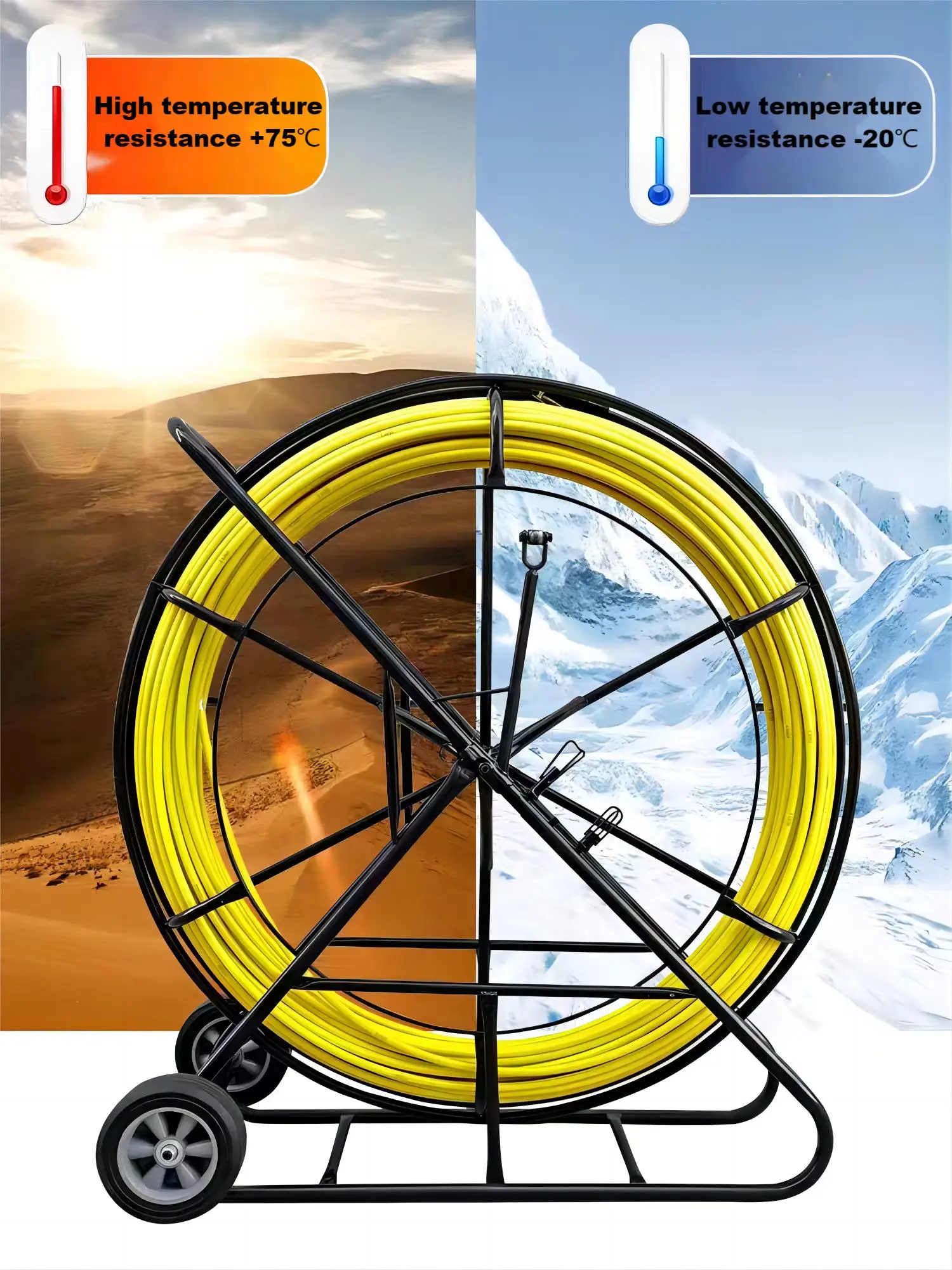 Заводская поставка Высококачественная Стекловолоконная трубчатая трубка 6 мм *