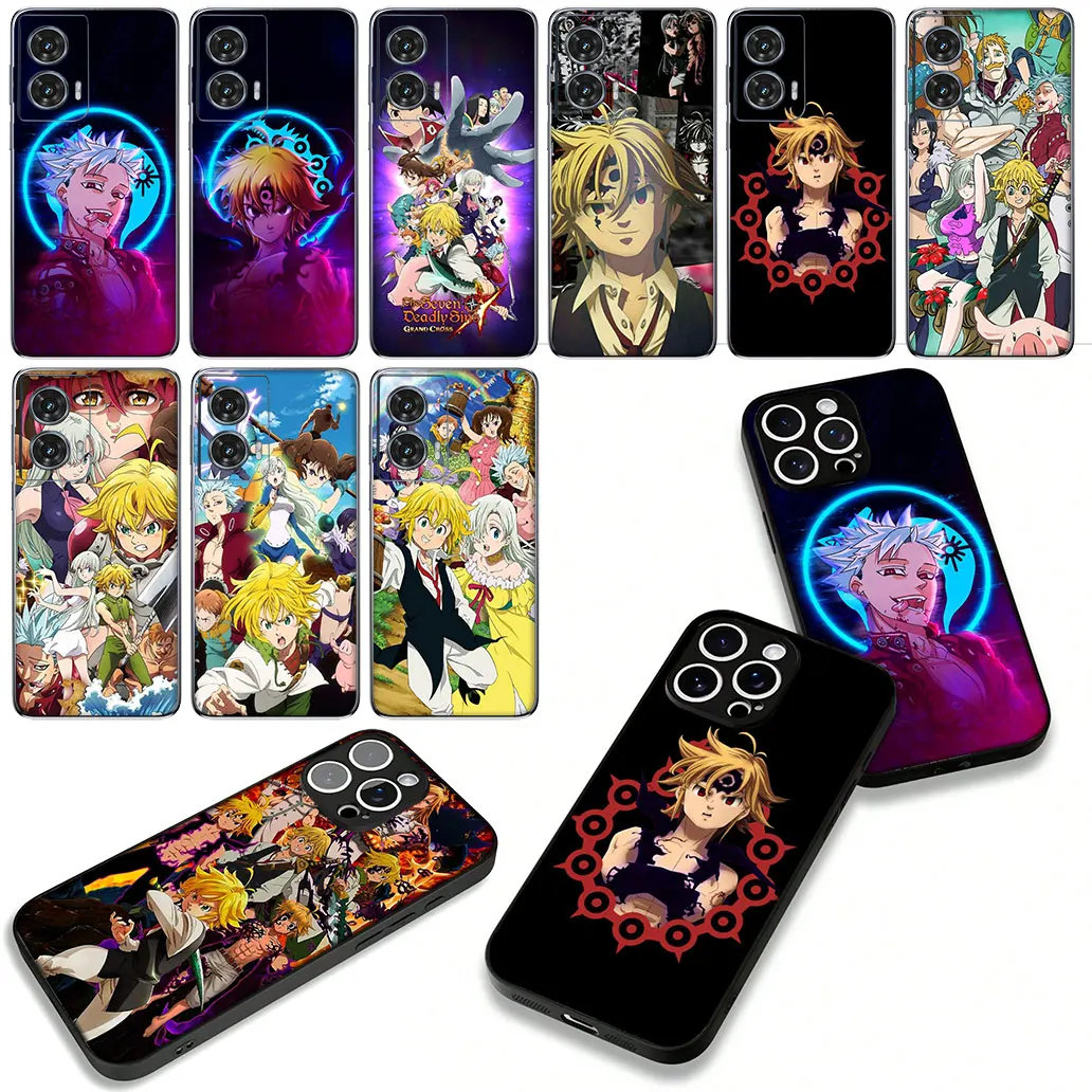 Чехол для телефона Seven Deadly Sins Meliodas OPPO A80 A40 A60 A38 A79 A16 A17 A58 A78 A94 A95 A57 A15 A96 A74 A53 Мягкий