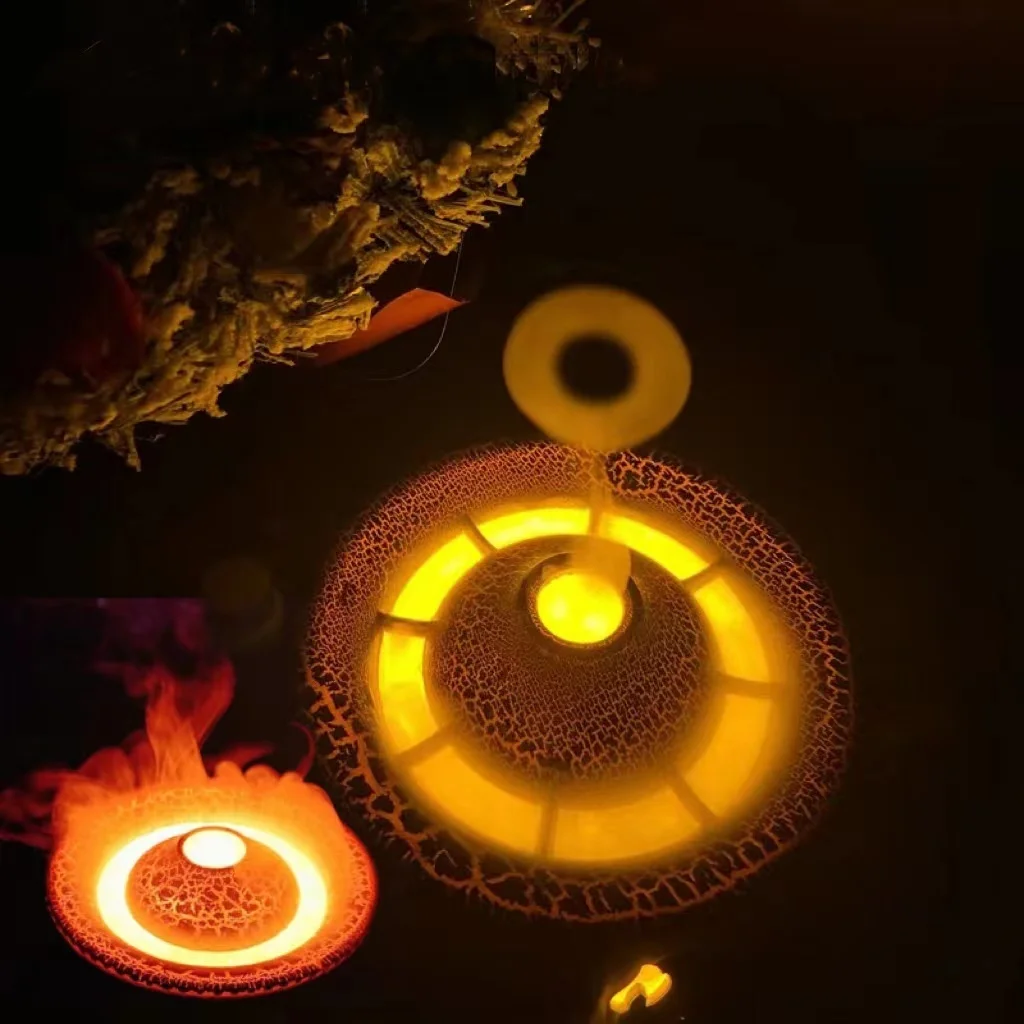 

Ночник с кольцом для дыма, лампа-диффузор, 360 мл, аромадиффузор с вулканическим пламенем, USB портативный увлажнитель воздуха с эфирным маслом