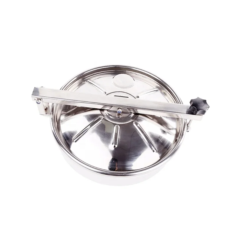 Санитарный люк из нержавеющей стали диаметром 300 мм для резервуара