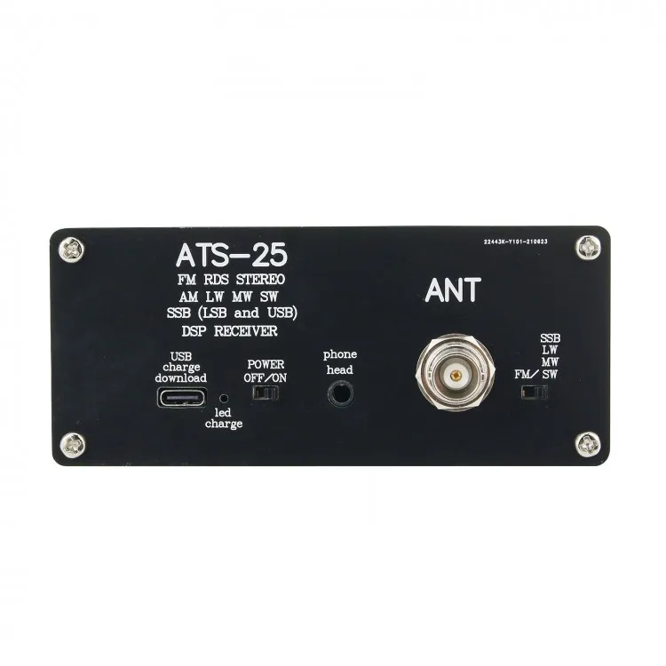 Женская модель Si4732 сенсорный экран 2 4 дюйма FM LW (MW и SW) SSB Полнодиапазонный