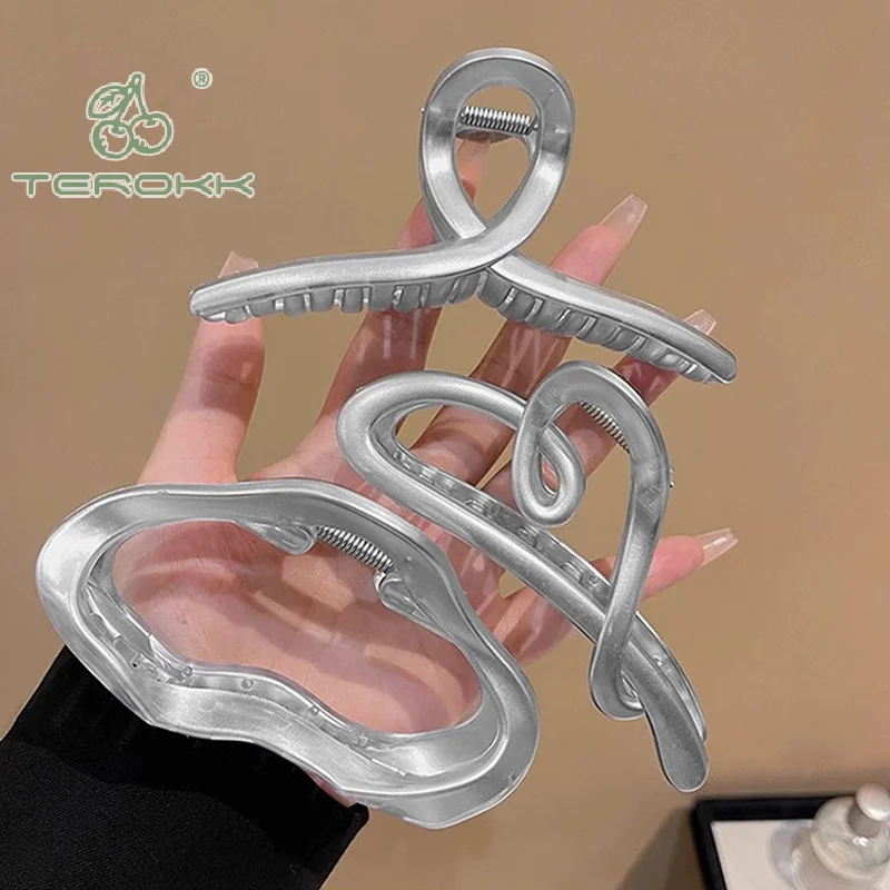 Холодный ветер Серебряный захват зажим высококачественная металлическая