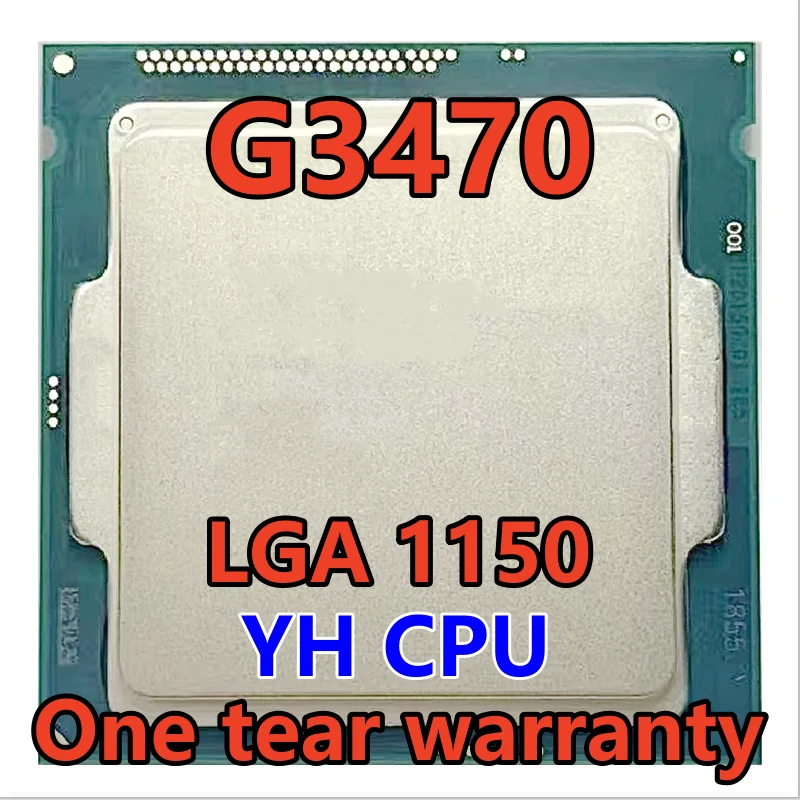 

G3470 SR1K4 CPU 3.6G 3M 2 Core 2 Thread LGA1150 Processor