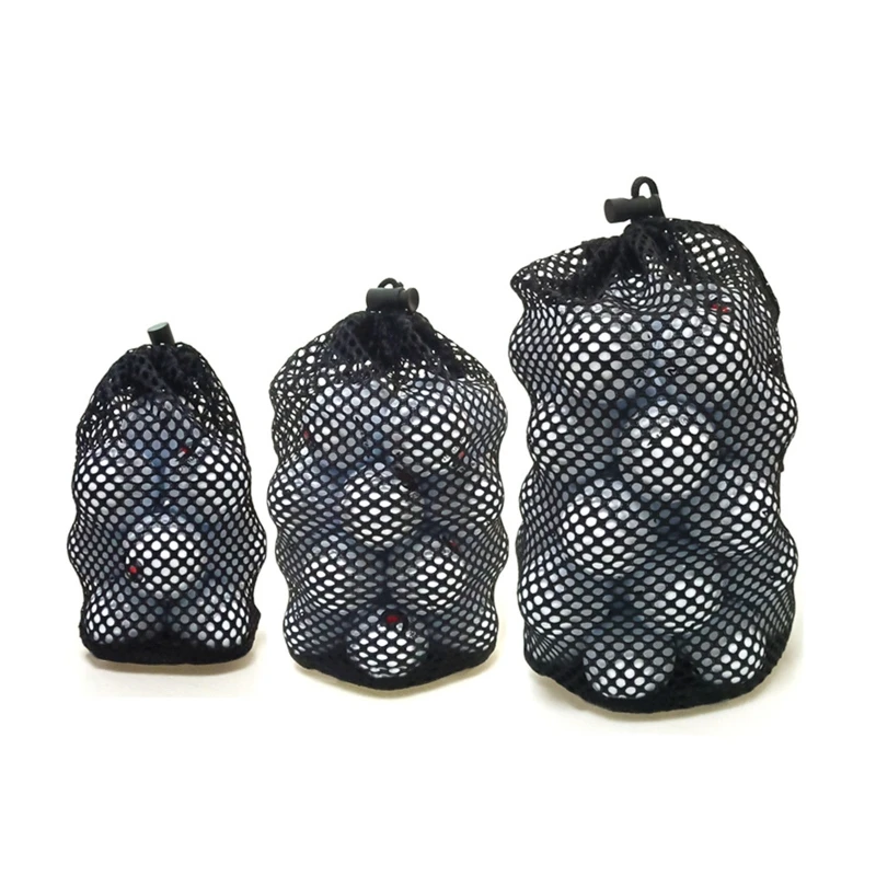

Net Golf Bag Storage Bag Nylon Net Ball Bag Hold 12-48 Golf Ball Bag