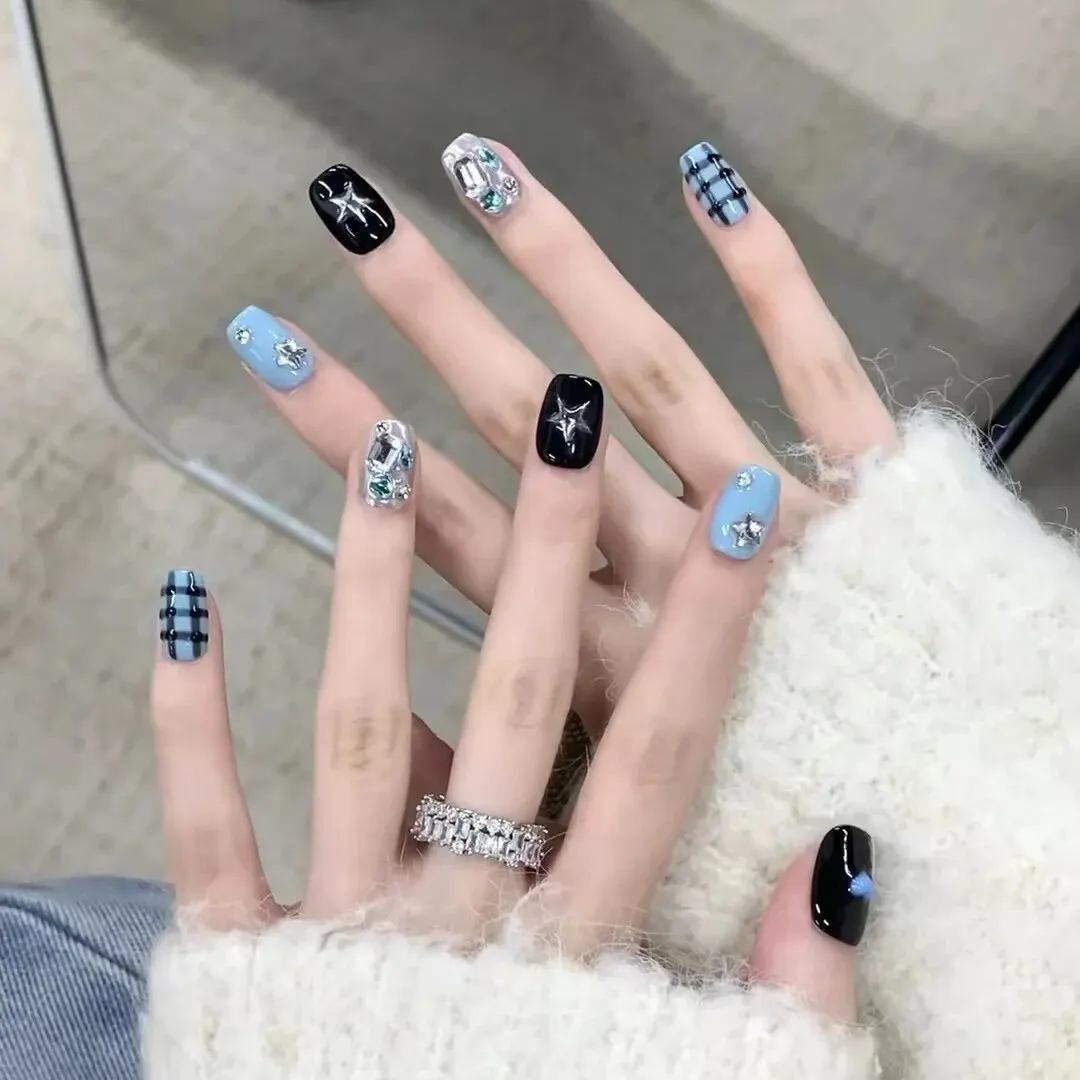 300 высококачественные стикеры ручной работы для дизайна ногтей звездное небо