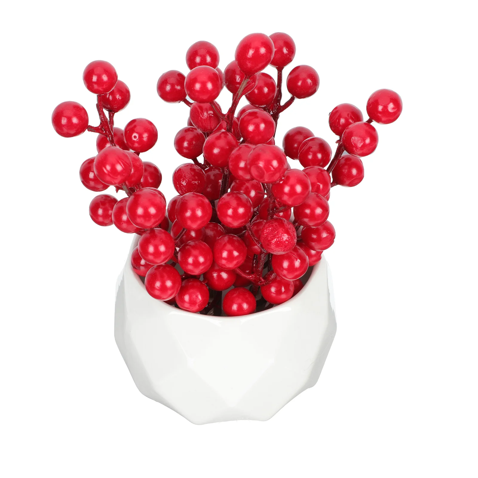 

Red Decoration Christmas Decor Flowers Berry Faux Berries Wreathgarland Wedding Party Bouquet Gypsophila Artificial Arrangements