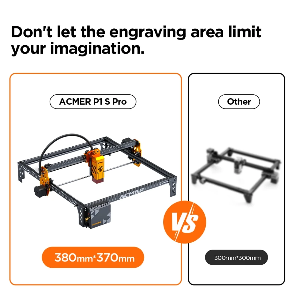 Инструменты для гравировки дерева P1 S PRO ACMER 6W