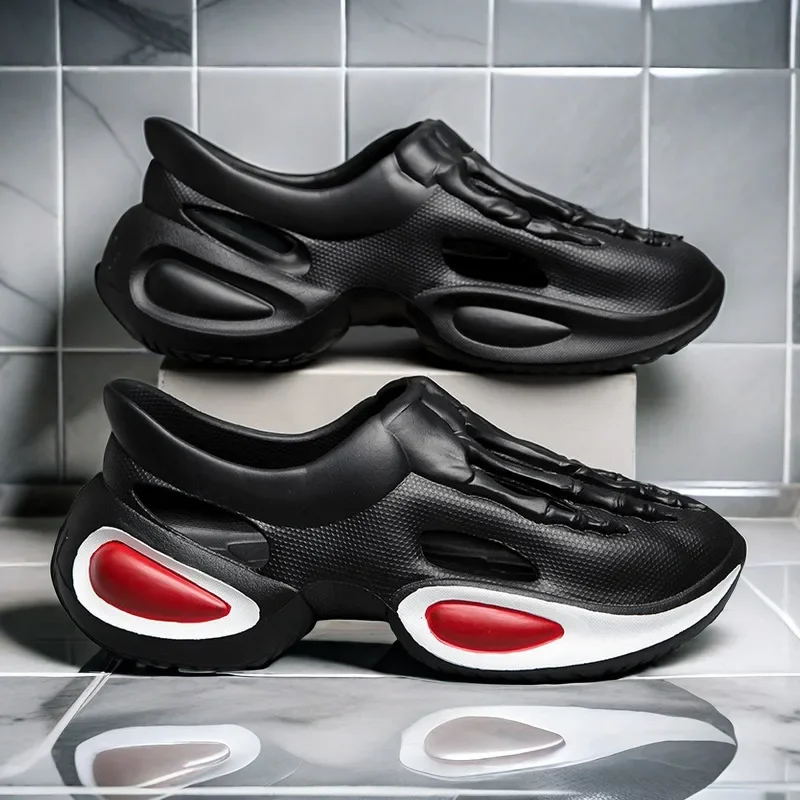 Сандалии Letni мужские для ванной поглощающие тапки кроссовки без шнуровки