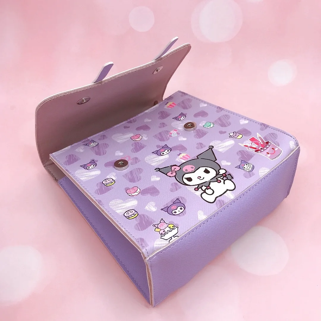 Семейная Милая мультяшная Женская Ретро сумка Sanrio с сердцем 1 шт. через плечо
