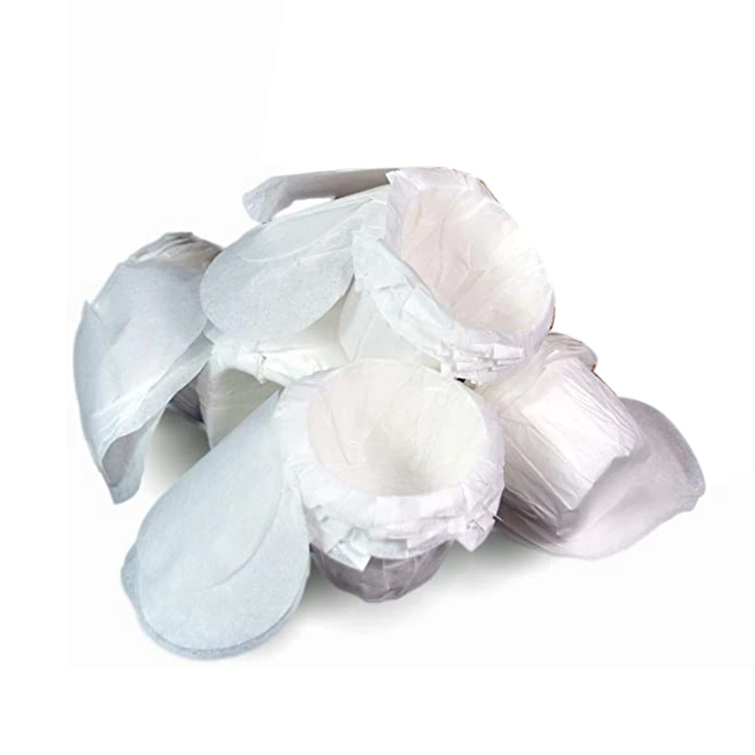 

300Pcs Disposable K-CUP Paper Filter with Lid for Keurig Single Cup Coffe Filters Compatible Reusable K-CUP Filters