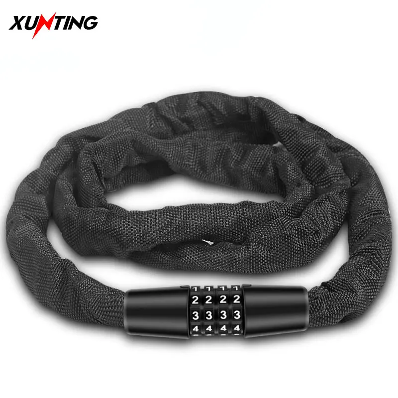 Xunting Bike Lock 4 Digit Code Combination Security Lock for