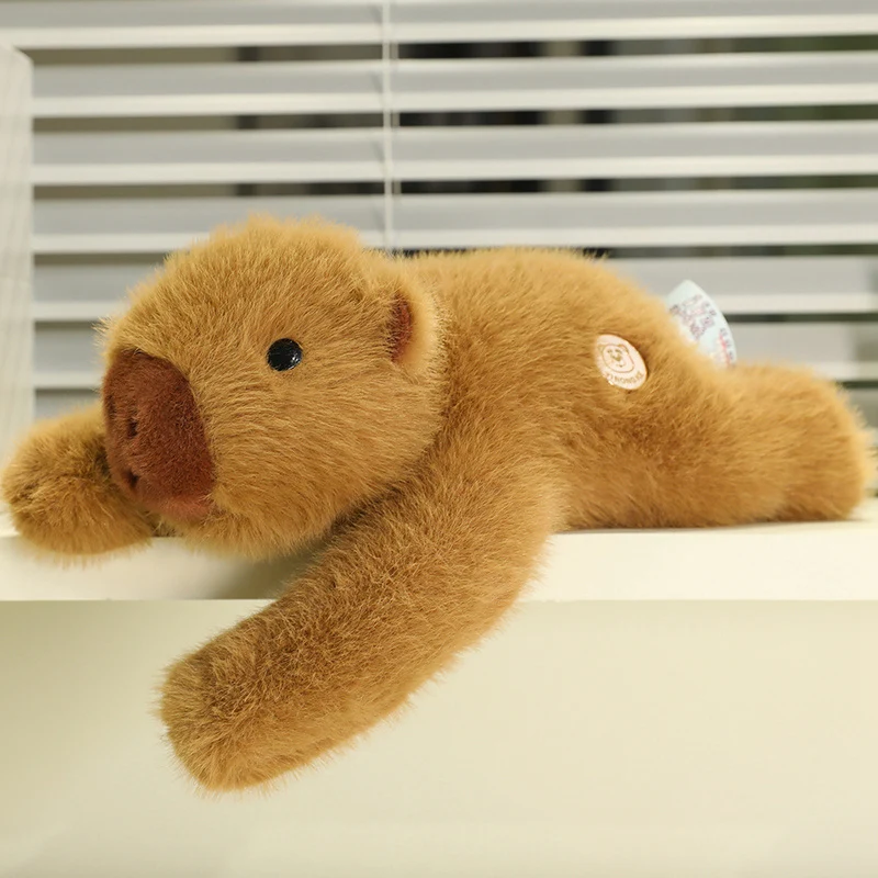 30/45/60 см милые плюшевые игрушки с изображением лежачей капибары Лидер продаж