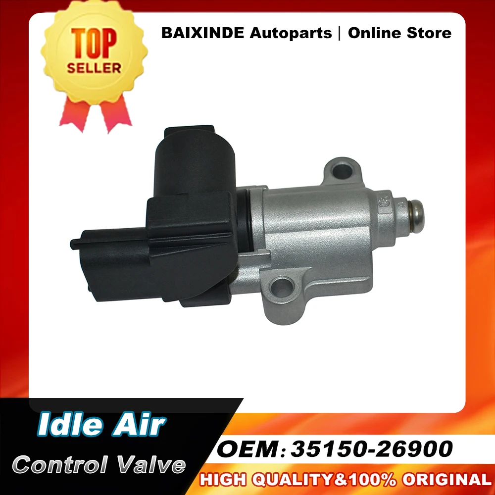 

Клапан контроля холостого хода OEM 35150-26900, Маак для Hyundai Accent Kia Rio Rio5 L4 2006 л 2011-3515026900 35150-2G000, автозапчасти