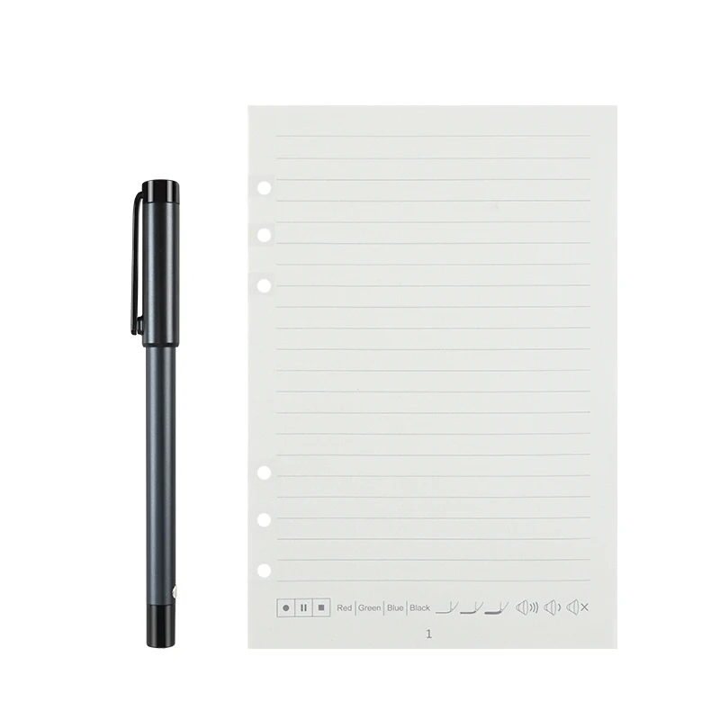 

First Generation 250 mAh Notebook Accessories Smartpen Paper And Screen Real-time Synchronization App