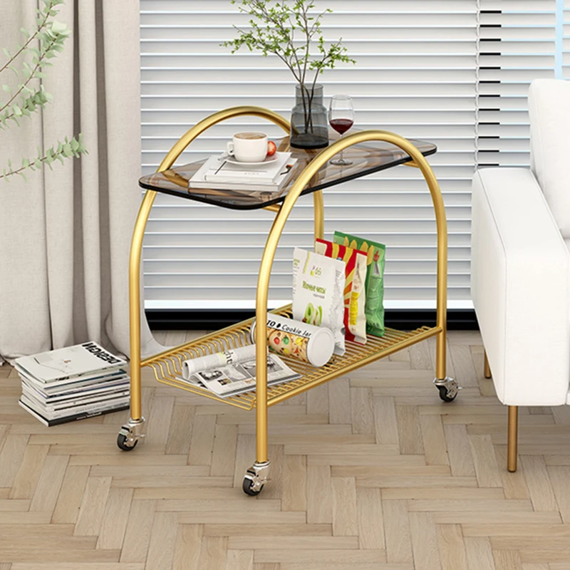 

Журнальный столик для прихожей и макияжа T50CJ, прикроватный столик для бистро, минималистичный кофейный столик для маникюра и кемпинга, гарн...