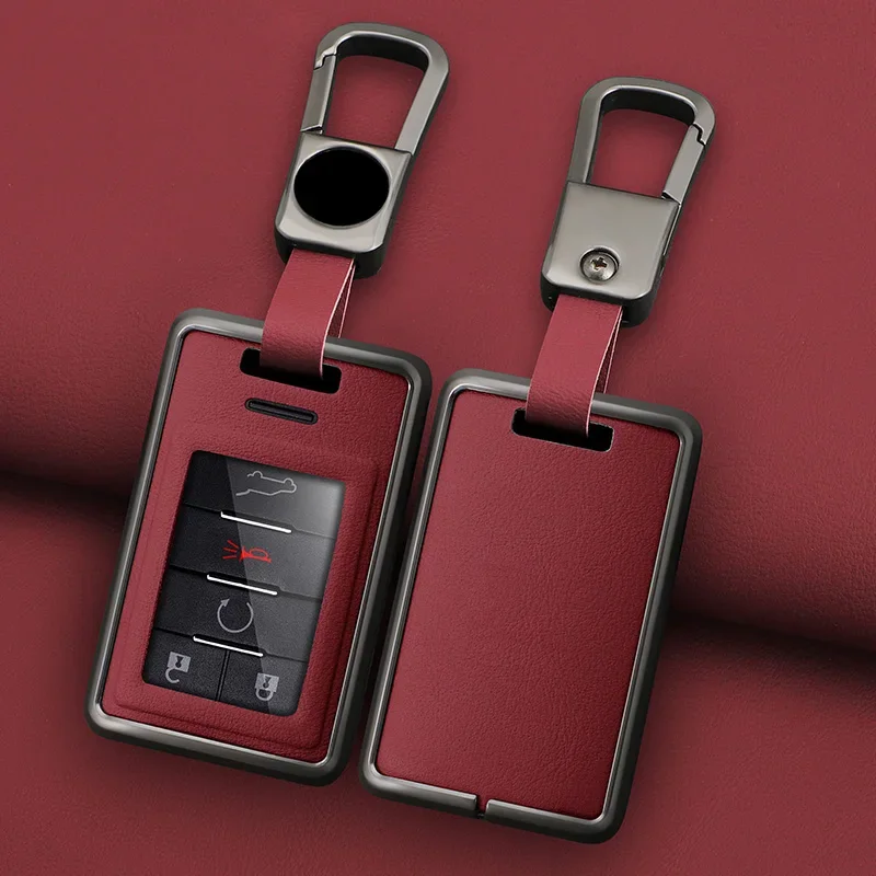 Чехол для автомобильного ключа из сплава полное покрытие Chevrolet C7 Corvette Cadillac CTS ATS 28T