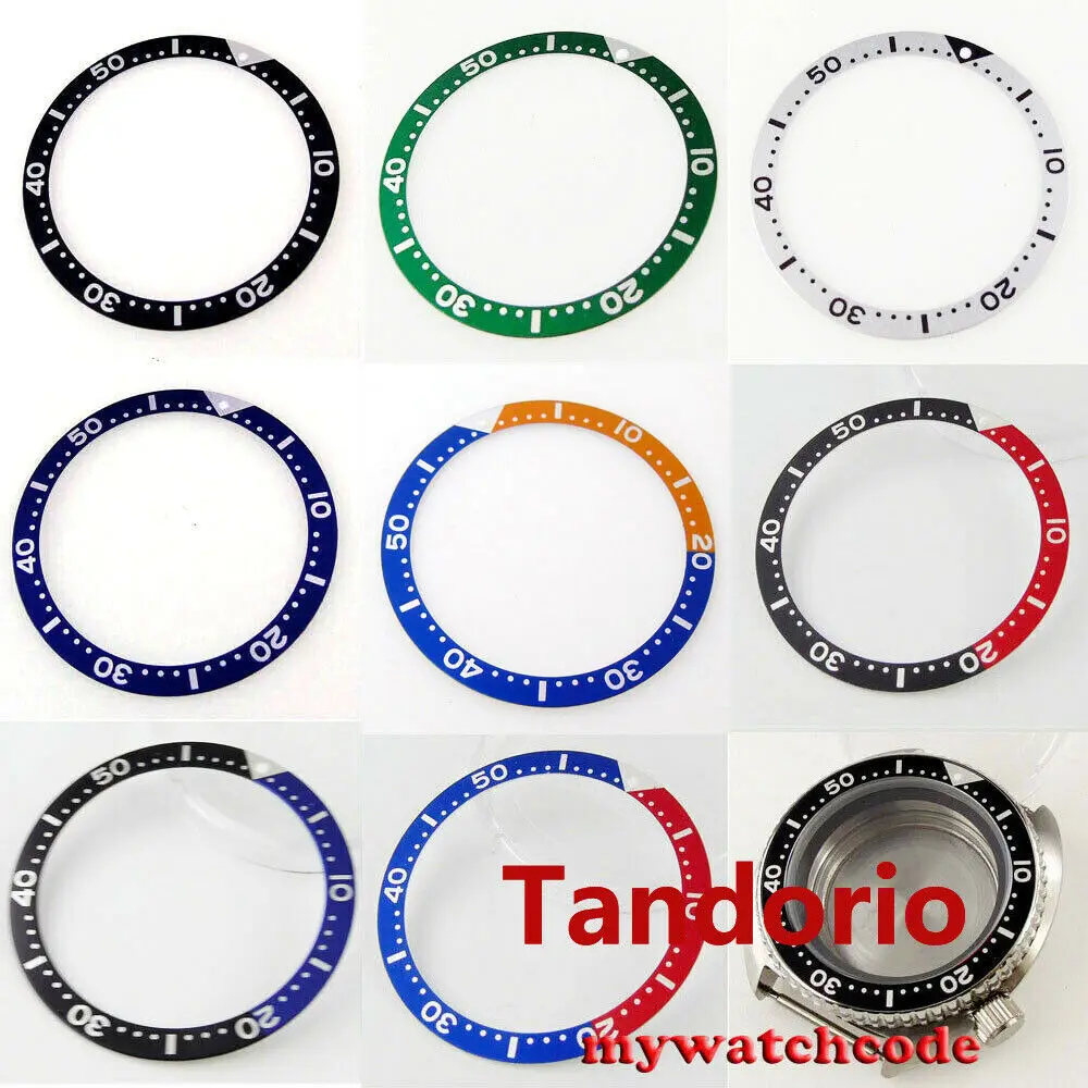 

High Quality Wristwatch Accessories 39mm Aluminum Watch Bezel Insert For case