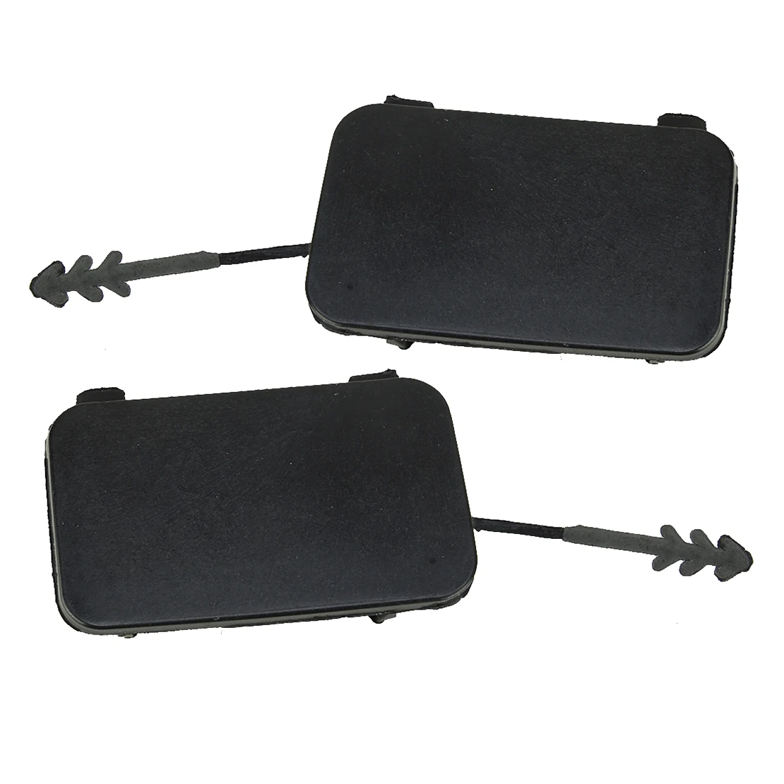 

1 Pair Car Rear Left Right Bumper Tow Hook Eye Cap Cover Lid Plate fit for Audi Q5 2010-2017 2018 Unpainted 8R0807449 8R0807450