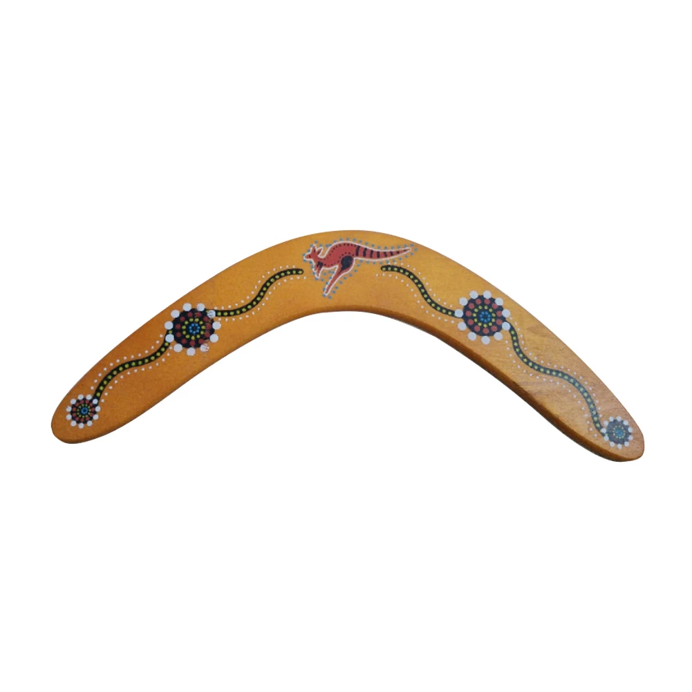 

New Outdoor Sports Boomerangs Toys Wood Professional Kangaroo Dart Back V-Shaped Dart Flying Disc Toys For Children Gift