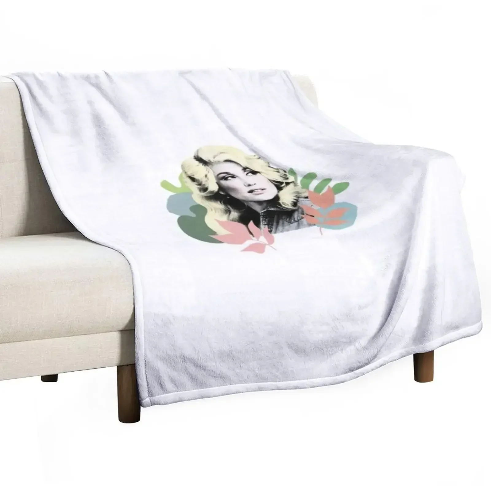 Dolly Parton Throw Blanket Multi-Purpose Sofa Luxury Designer St Blankets