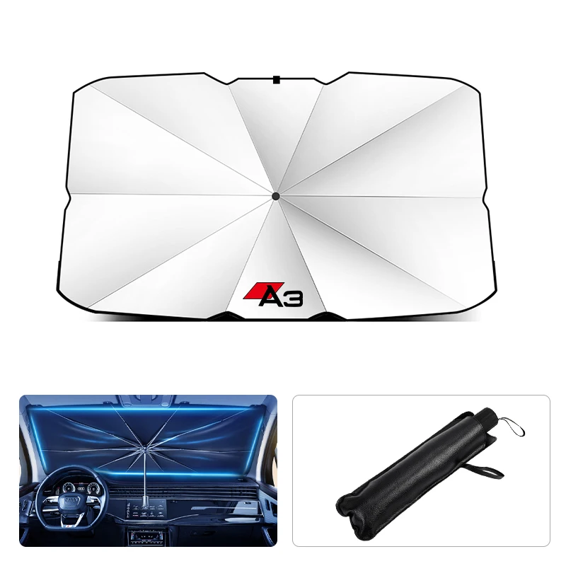 

Для AUDI автомобильный Теплоизоляционный солнцезащитный A3 S3 8V 2014-2020 2021 складной солнечный зонт солнцезащитный зонт на лобовое стекло UV