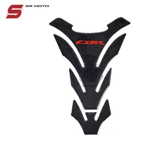 3d carbon look motorcycle tank pad protector stickers case for honda cbr 600 900 1000 tank sticker decals