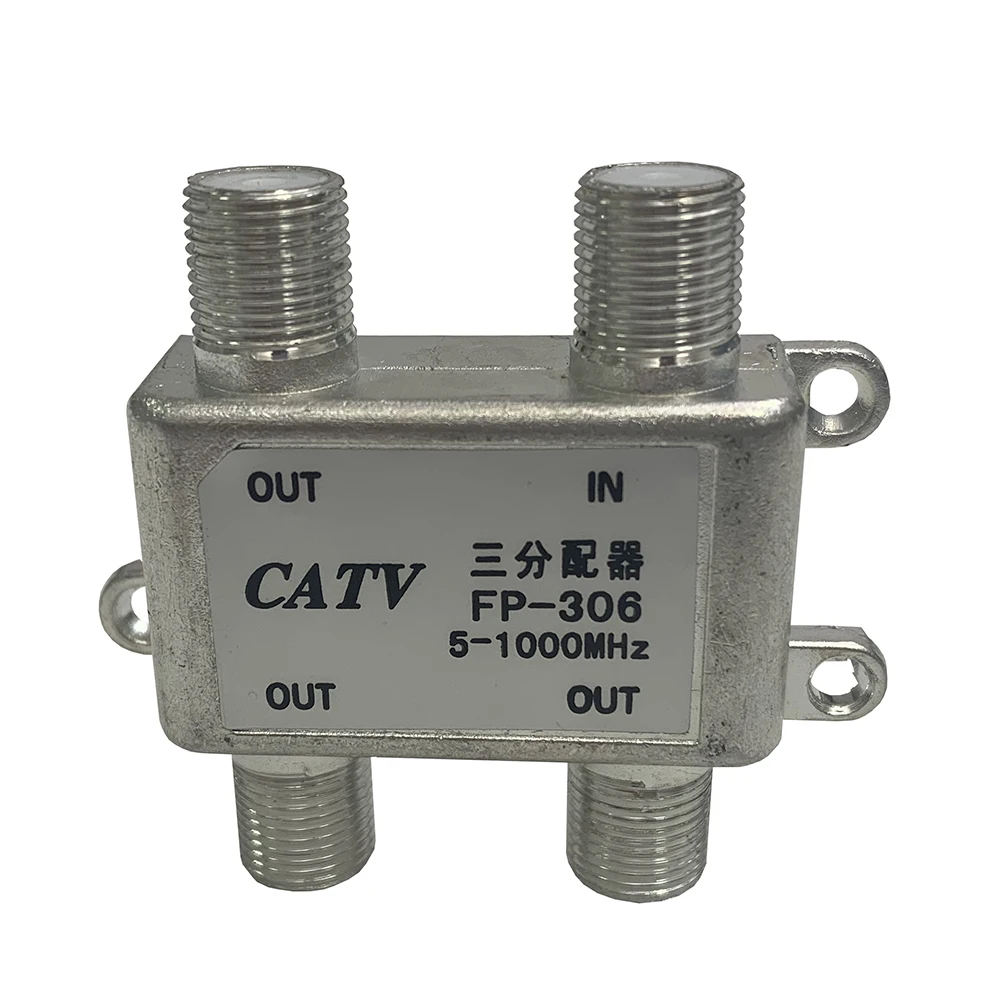 

3Way Satellite Splitter TV Cable HD Signal Cable ANT SAT TV Signal Mixer Digital Satellite Combiner Diplexer