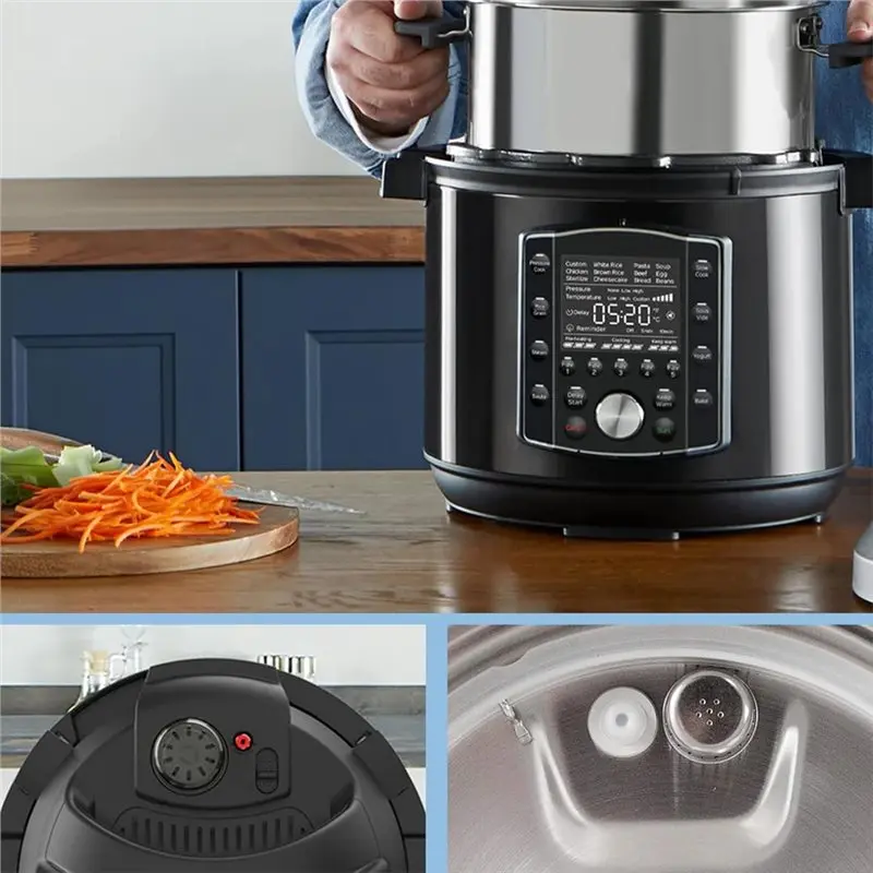 Фото Запасные части A99T для Instantpot Pro 80 8QT и Duo Evo Plus 8Qt - ручка для выпуска пара, уплотнительное кольцо, поплавковый клапан (10 шт.) №2