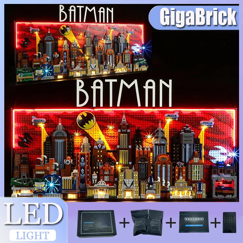 Фото Высококачественный набор светодиодного освещения для конструктора Lego 76271 (только светодиоды, без блоков-моделей) – созданный для долговечности и высокого качества №3