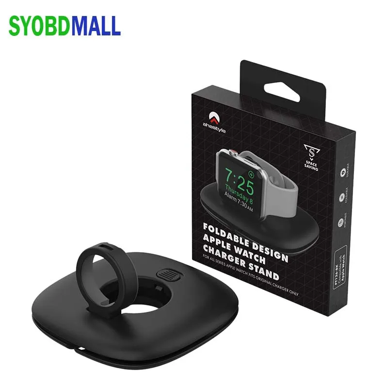 

Storage Bracket Base Stand Suitable for Apple Watch Plastic Portable Charging Smartwatch Holder for Desktop Smart Accessories