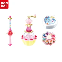 bandai doremi magic transformation stick mini ornament gashapon toy anime figures model kids toy christmas gifts