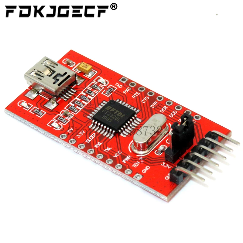 Кабель-адаптер FT232 FT232BL FT232RL USB 2,0 для скачивания уровня TTL для модуля адаптера последовательной платы 5 в 3,3 В отладчик