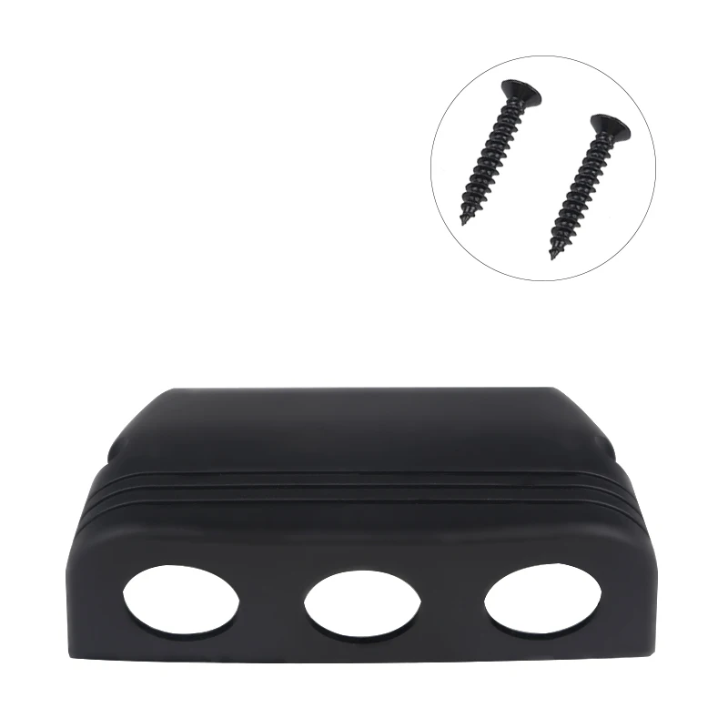 

1/2/3/ Hole Motorcycle Car Cigarette Lighter Socket Cover Base For Truck Auto Boat Cigarette Lighter Power Adapter Black Tent