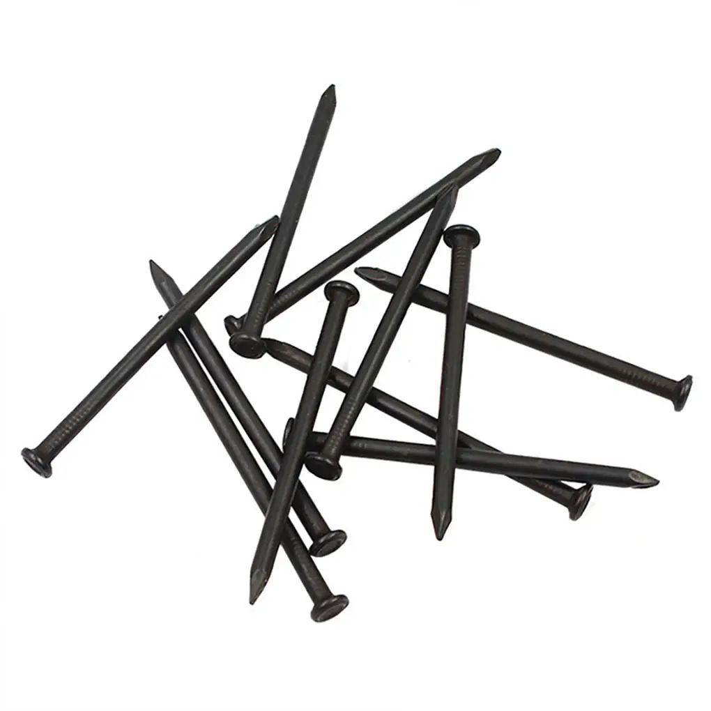 

Цементные стальные гвозди толщиной 4 мм, 1 комплект, крепеж с круглой головкой, фурнитура, кирпич для ногтей