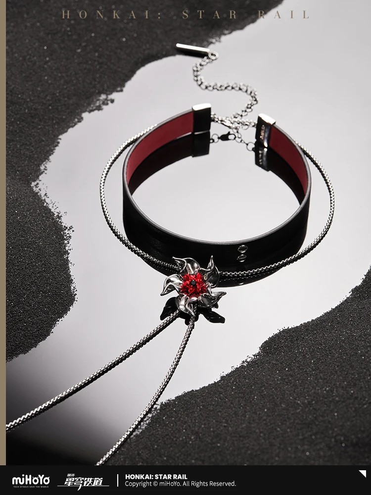 MiHoYo официальное ожерелье Honkai Star Rail Acheron модный тренд колье подвеска комплект