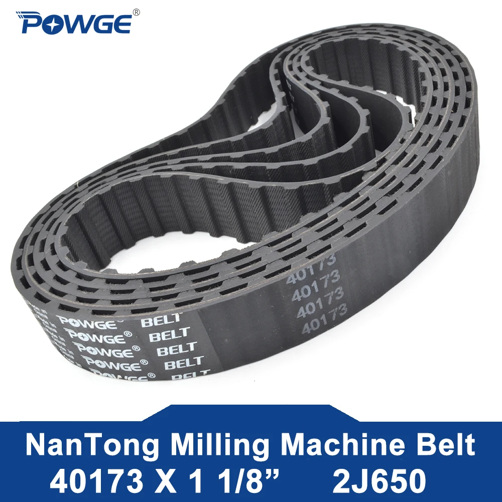 Powge Nantong Correia de Sincronização Máquina de Moagem Síncrona Perímetro = 579.6 mm 42 Dentes de Largura 28 mm 40173×1 2j650