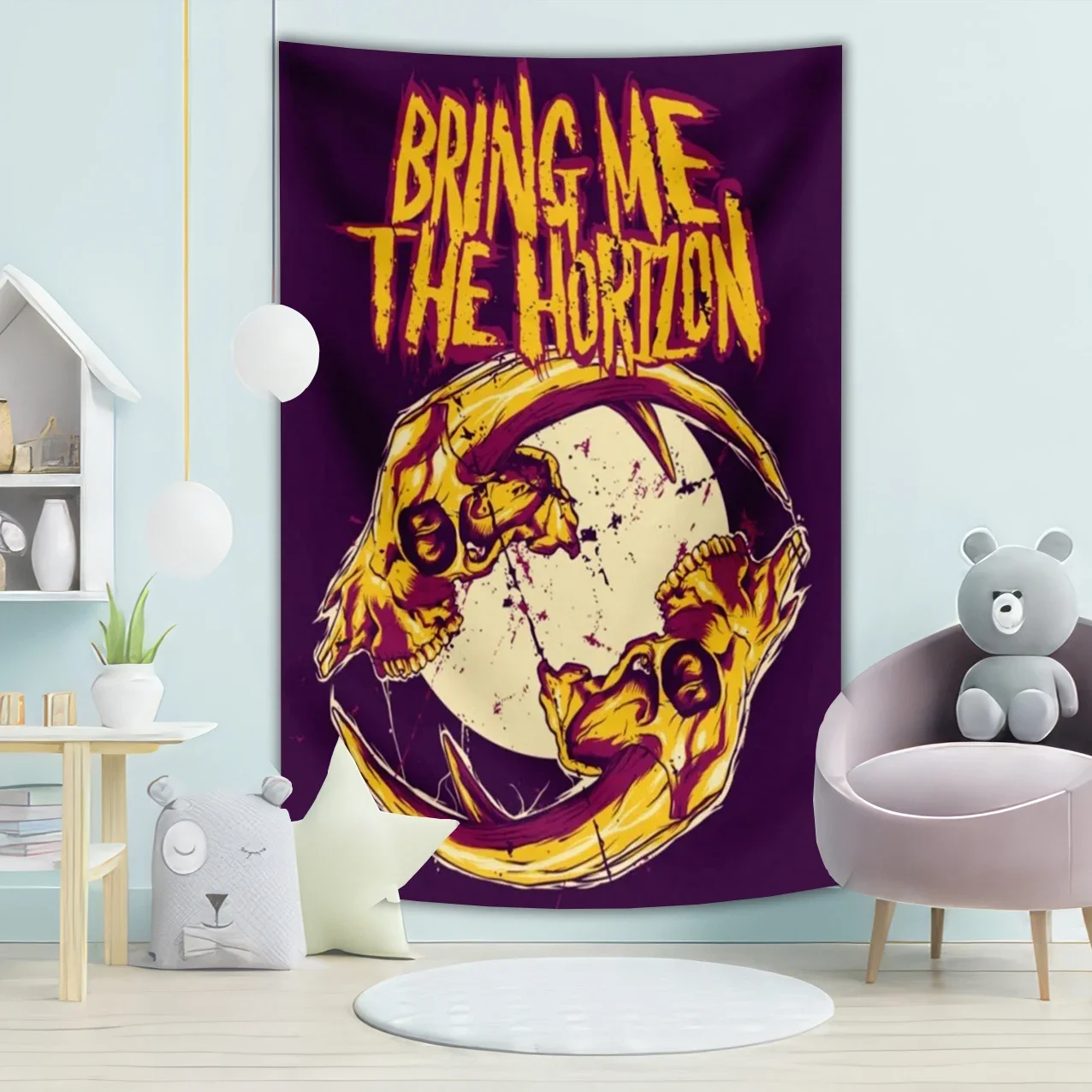 B-Bring M-Me The H-Horizons гобелен Metalcore рок-группа настенный фон для общежития ткань