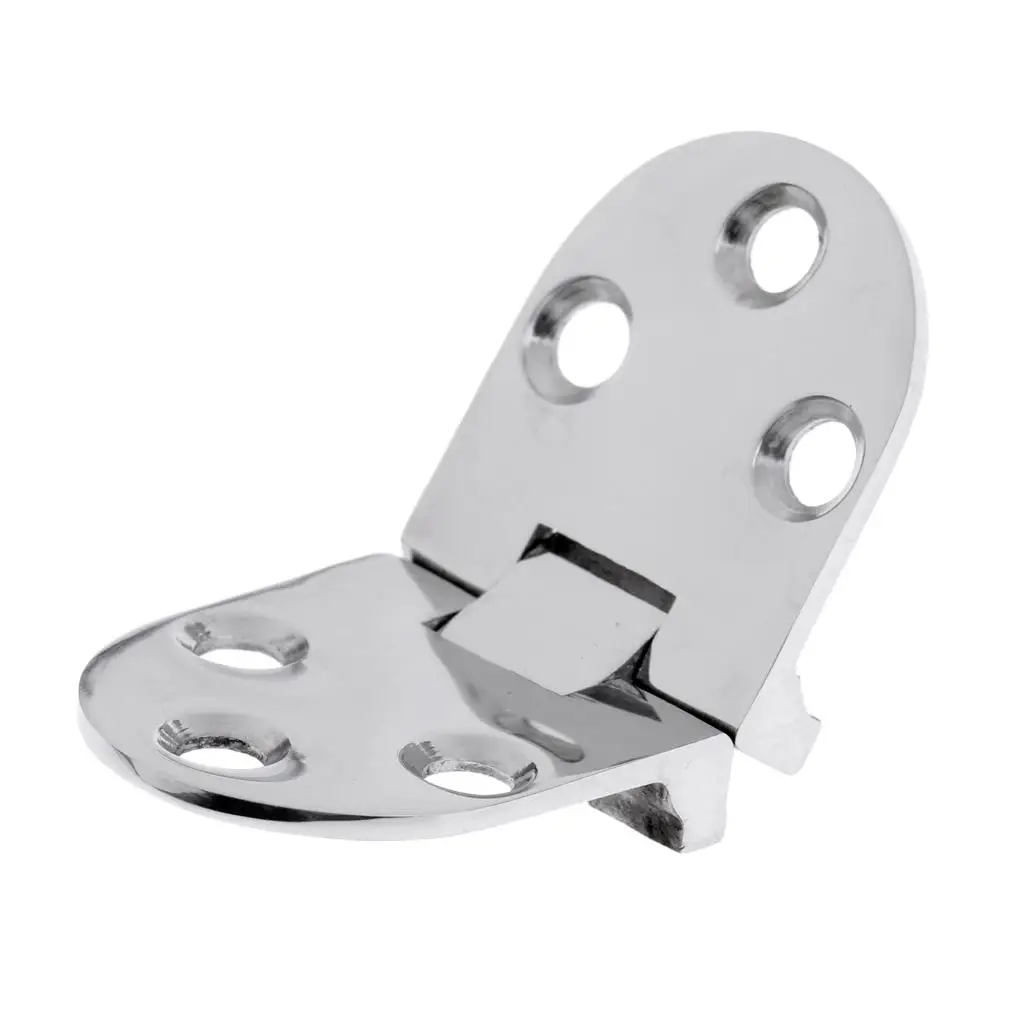 

Durable Solid Stainless Steel Strap Hinge With 6 Holes
