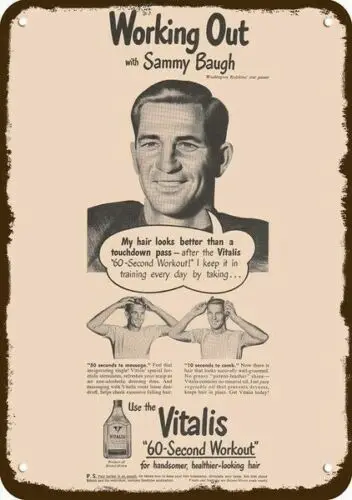 ДЕКОРАТИВНАЯ РЕПЛИКА ЗВЕЗДИКА SAMMY BAUGH Washington Redskins Винтаж 1949 год.