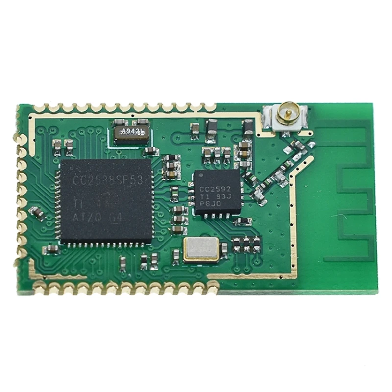 

CC2538SF53RTQR CC2538 CC2592 PA Zigbee беспроводной модуль CC2538SF53 высокомощный 2,4 ГГц беспроводной модуль