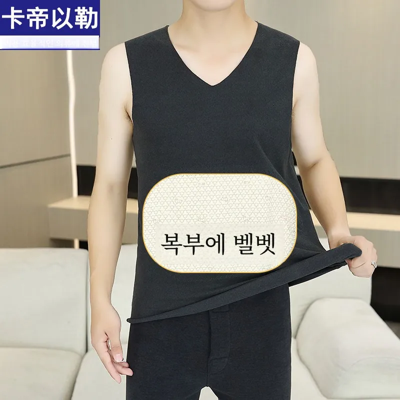 Kadile терможилет мужская внутренняя одежда на флисовой подкладке с утолщенным