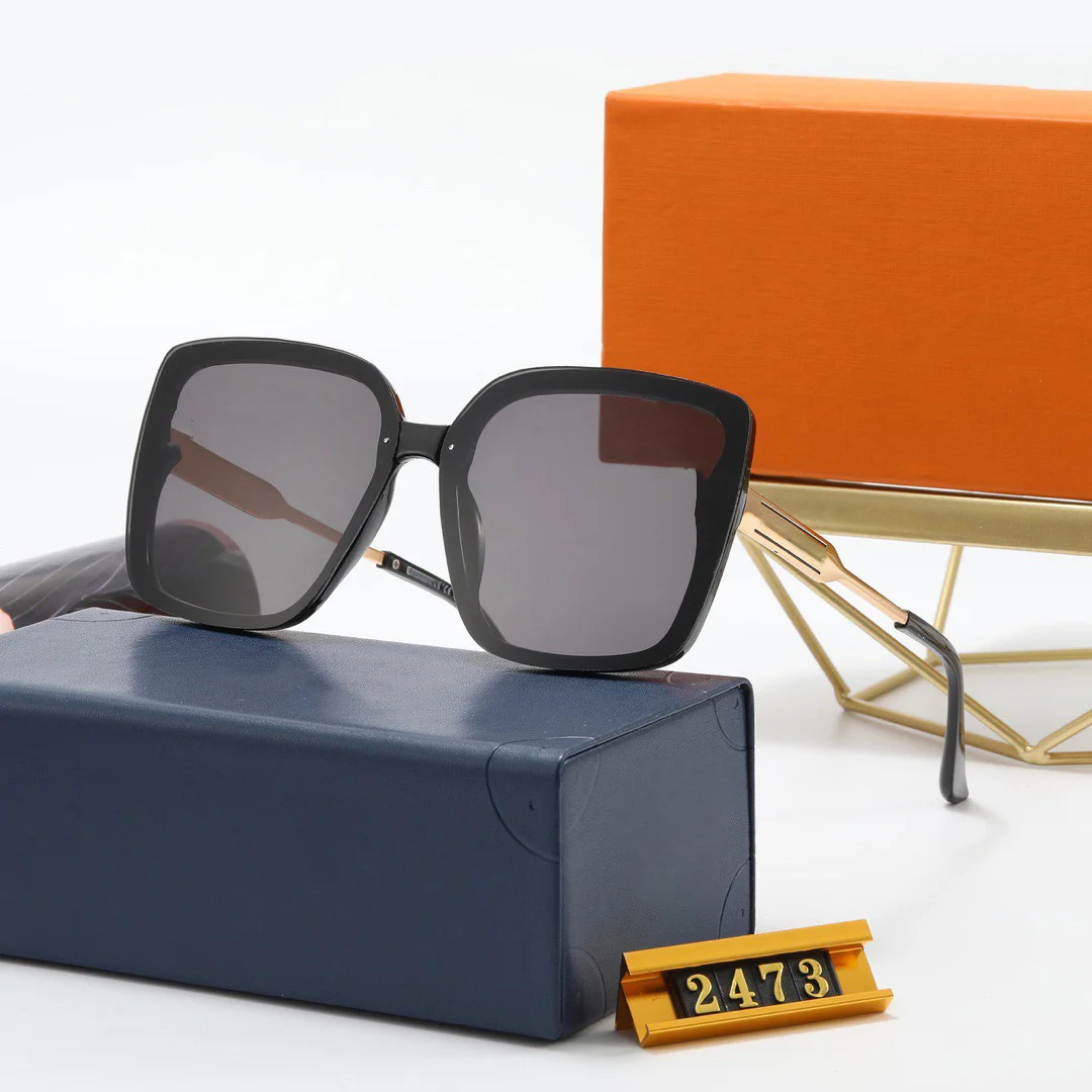 

N-2473 High Quality Lens women men Sunglasses uv400 aviation brand classic mirror male oculos vintage banned man sun Glasses
