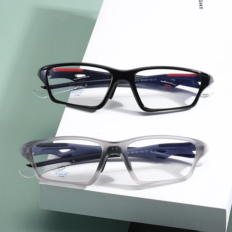 

Fashion Sport Anti Blue Ray Glasses Novel Adjustable Mirror Leg Computer Light Filtering Glasses Reduce Radiation Protect Eyes