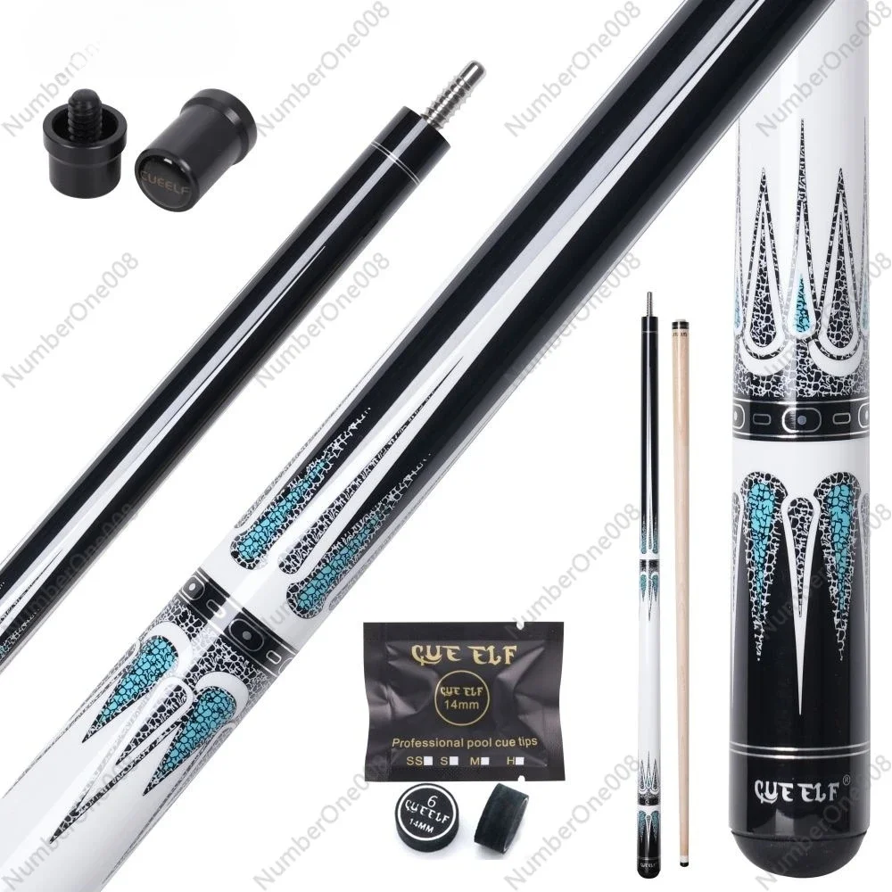 CUEELF Маленькая голова Карен Бильярдная палка Черная восемь девять шаров Доступна