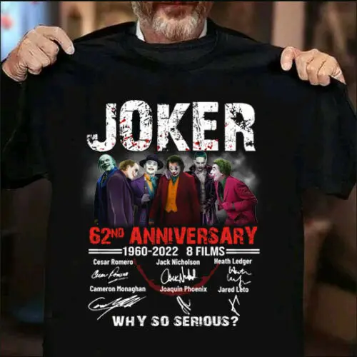 

Joker 62nd Anniversary 1960-2022 Signature 8 Films Shirt